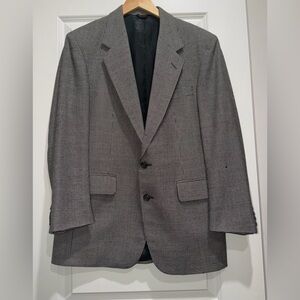 Hildreth & Herricks 100% Wool Large Blazer Women’s Houndstooth SportsJacket READ